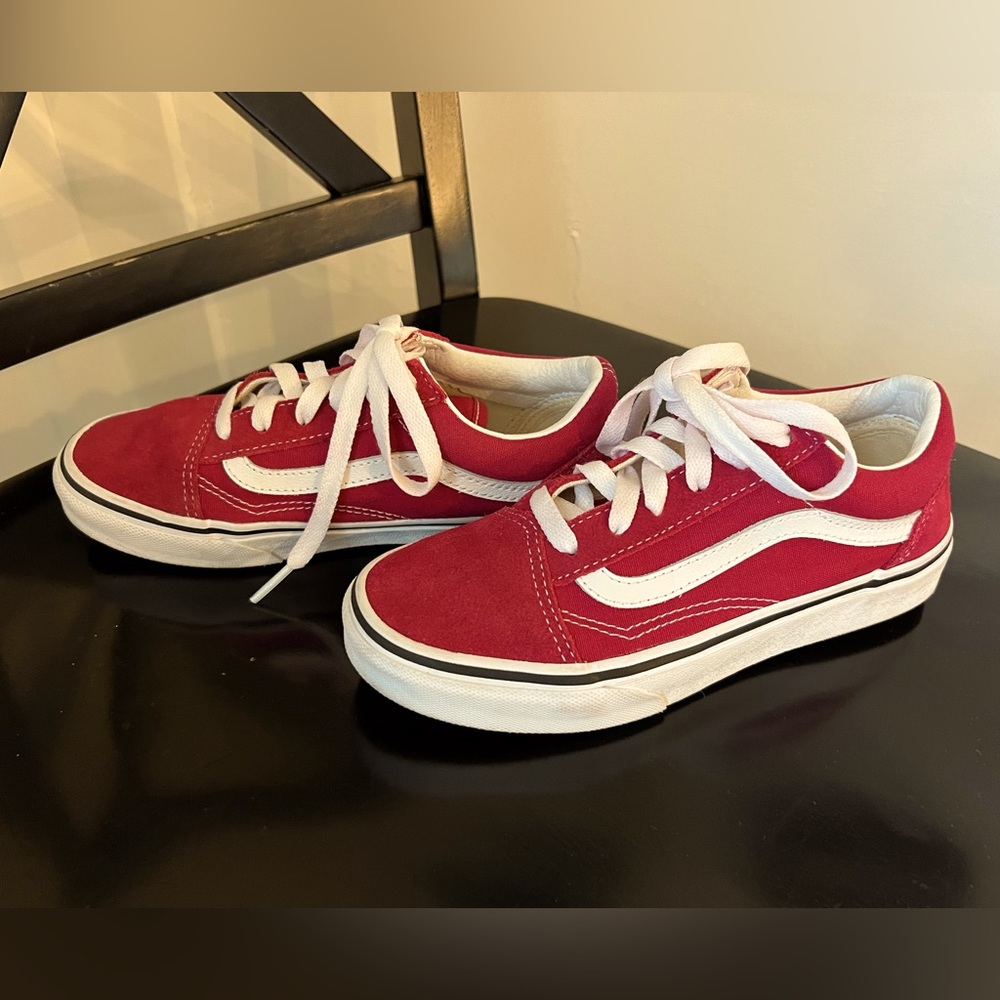 Vans - Maroon - Youth Size 3